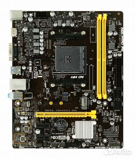 Мать Biostar B450MH и Ryzen 5 4500 (на гаpaнтии)