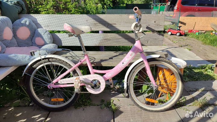 Велосипед для девочки на 6-9 лет