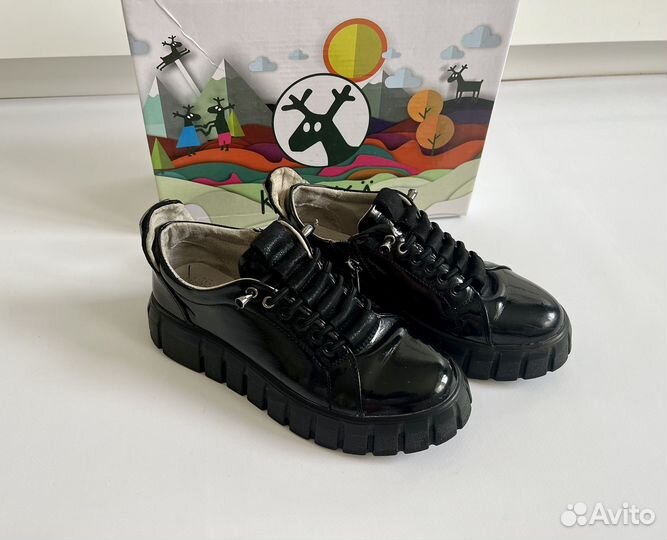 Полуботинки для девочки Kenka, p.35