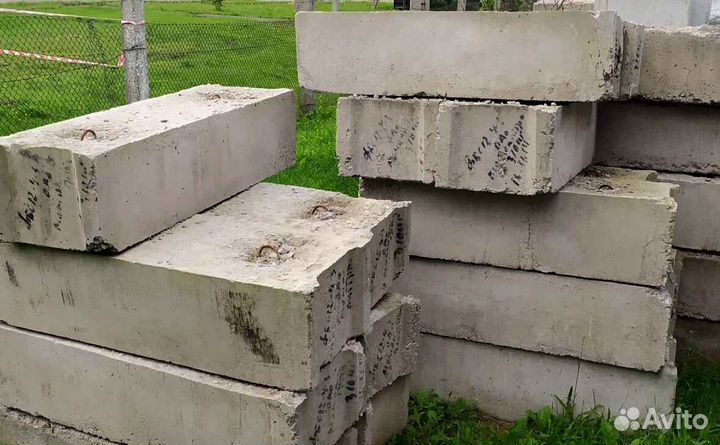 Фундаментные блоки б/у, фбс 24-6-6