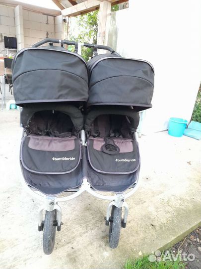 Коляска для двойни bumbleride indie twin