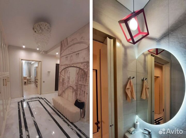 Ремонт квартир под ключ. Ремонт гостиной