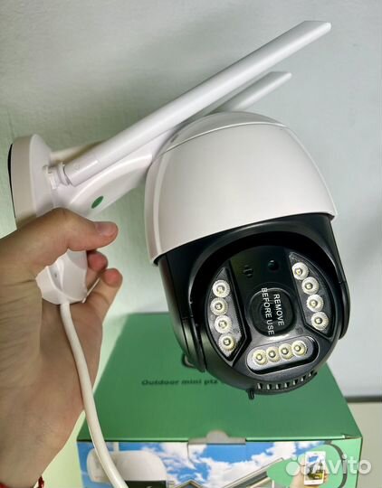 4g камера уличная поворотная p20 с сим картой
