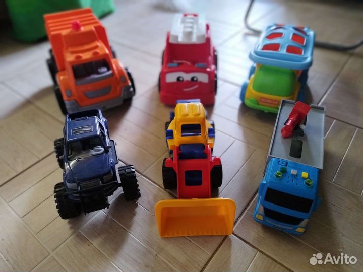 Машинки (большие) пакетом