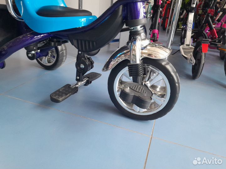 Велосипед с ручкой Trike Super ST4B (KR-01)