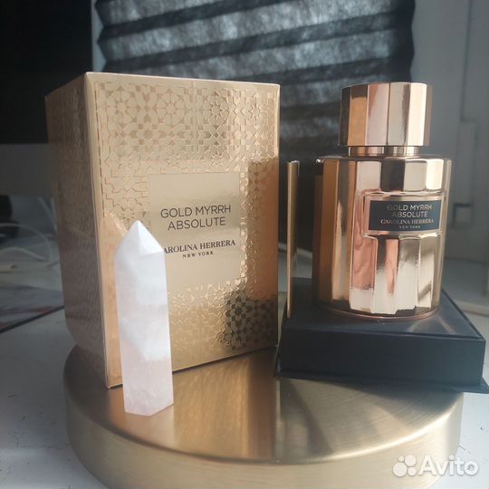 Carolina Herrera Gold Myhrr Absolute