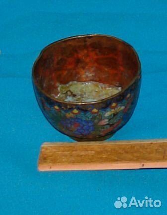 Ваза Перегородчатая эмаль. Китай