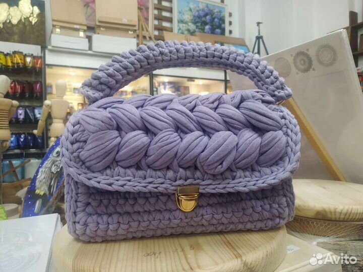 Сумка женская вязанная