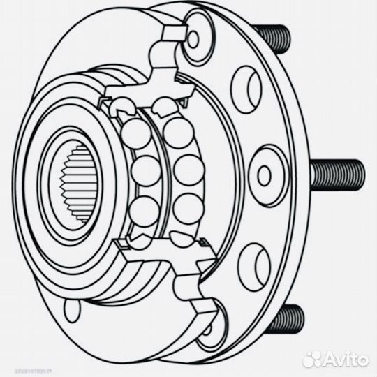 Mercedes-Benz SLR McLaren C199 Ступицы