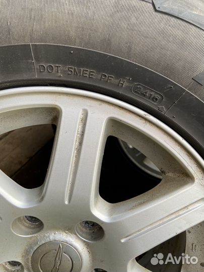 Колеса на chrysler grand voyager 2008+