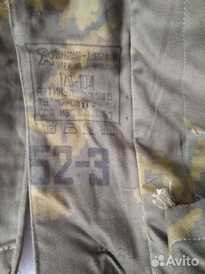 Камуфляж Костюм 52-3, 54-4. ссср. Березка