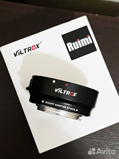Переходное кольцо Viltrox EF-EOS M