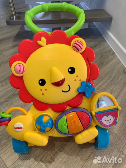 Ходунки - каталка лев Fisher Price