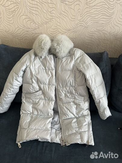 Куртка зимняя женская 44 46 размер с мехом