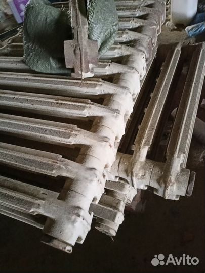 Новые чугунные батареи