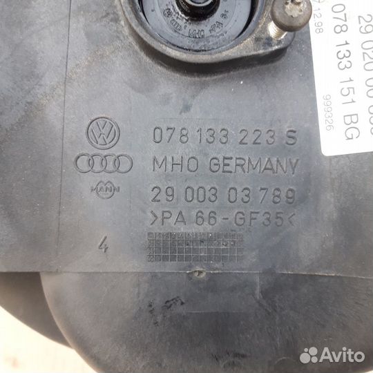 Впускной коллектор ауди а6с5 а4 б5 а8 2.8 2.4 V6
