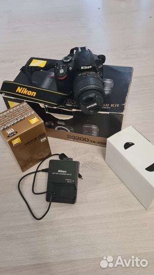 Зеркальный фотоаппарат nikon d3200