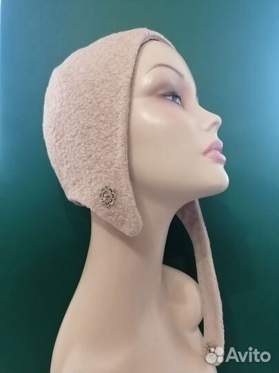 Шапка-чепчик женский