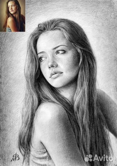 Портрет по фото и др.картины на заказ