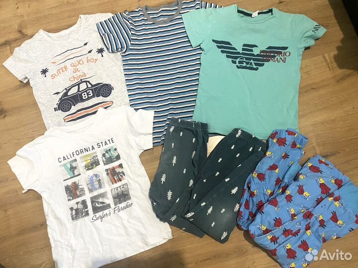 Вещи пакетом на мальчика рост 116см