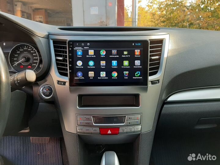 Android Subaru Outback, Legacy 2009-14, есть Teyes