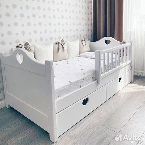 Детская кровать Радость 160*80 с матрасом