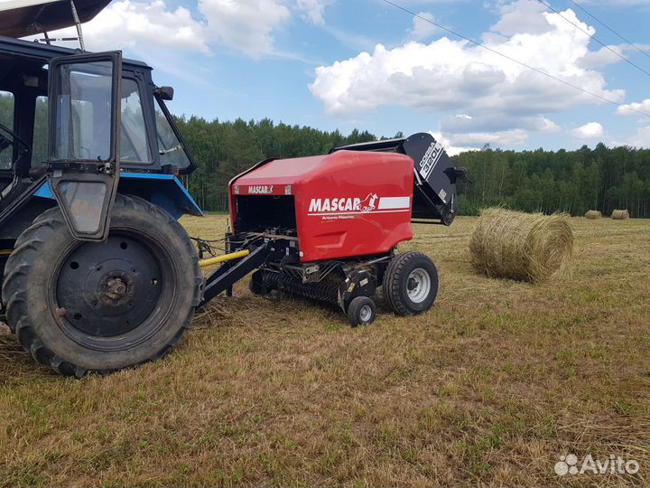 Пресс подборщик рулонный maskar