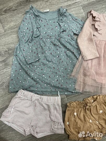 Брендовые вещи на девочку 74-80