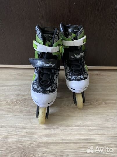 Коньки роликовые раздвижные