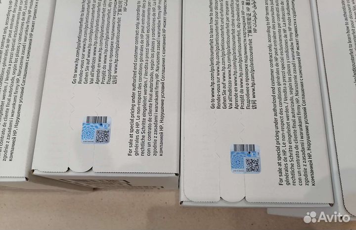 6 шт. картриджей HP 827A (CF301AC CF302AC CF303AC)