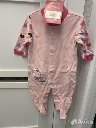 Комплект на девочку новорождённую