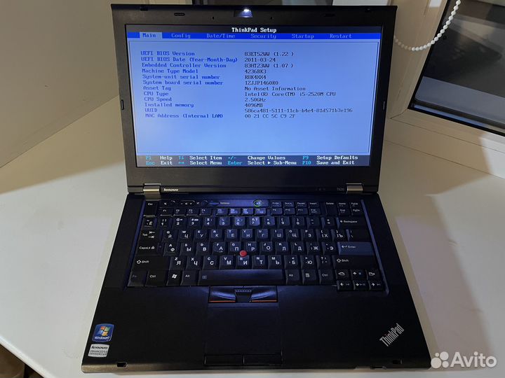 Ноутбук Lenovo Thinkpad T420 i5\4\500\128