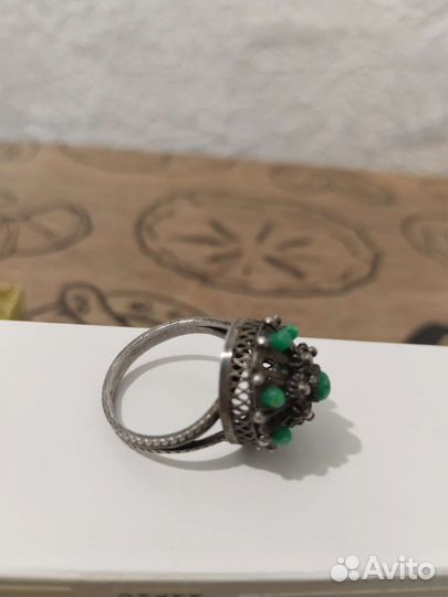 Серебряное кольцо женское