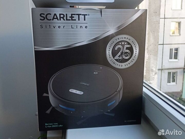 Робот-пылесос Scarlett SC-VC80RW01