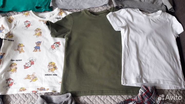 Вещи пакетом для мальчика 104 110