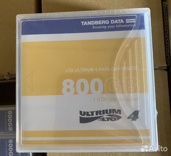 Ленточный картридж Tandberg data Ultrium LTO4 800