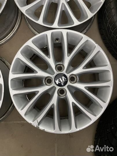 Оригинальные диски Kia Rio R15, 4x100