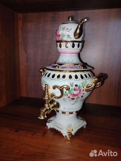 Самовар, графин, статуэтки СССР лфз дулево