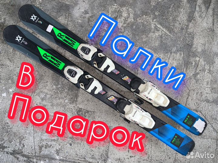 Горные лыжи 90 детские volkl rtm Jr