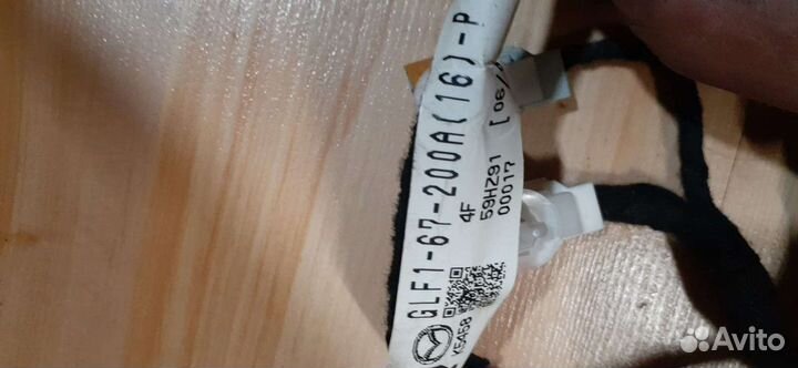 Mazda 6 gj проводка двери передняя правая