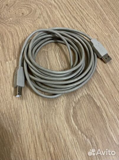 Кабель для приитера usb A-usb B