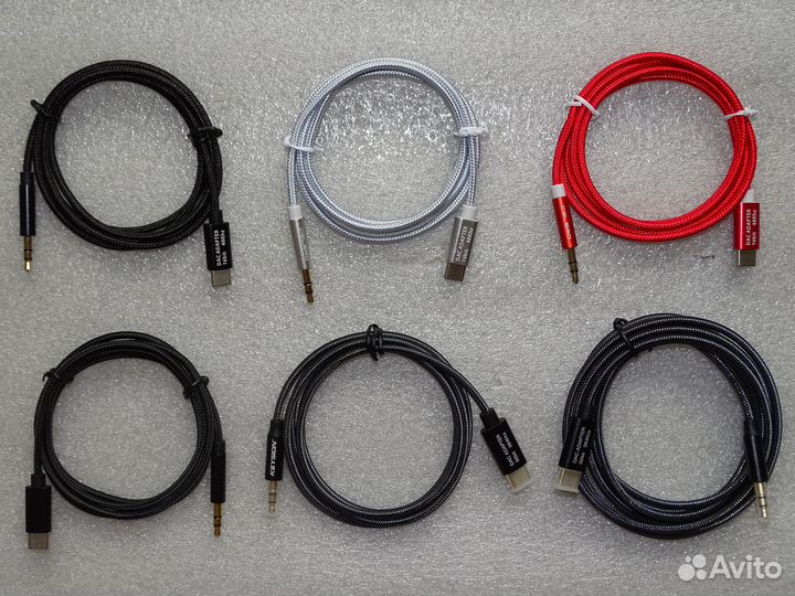 Кабель AUX с цап для Samsung, Google Pixel и др