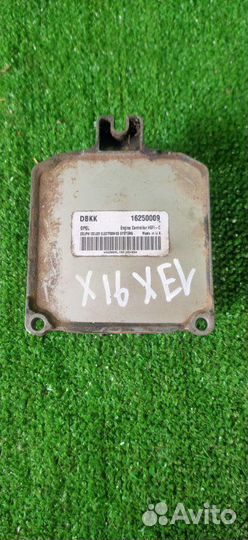 Блок управления двигателем Opel Zafira A X16XEL