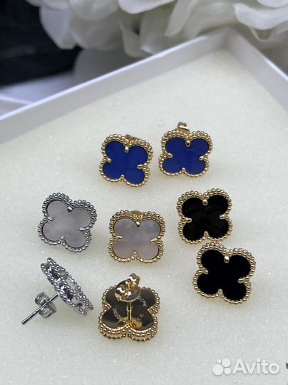 Серьги Van Cleef