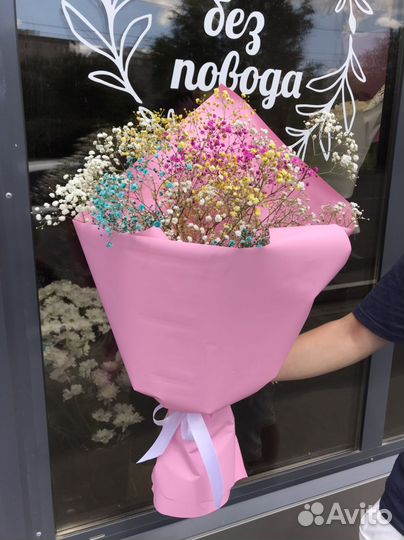 Гипсофила букет из гипсофил Цветы Доставка