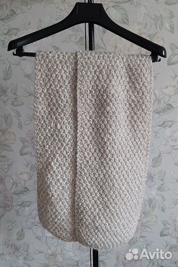 Шарфы машинной и ручной вязки