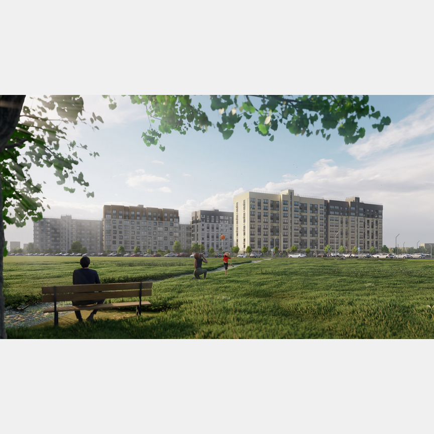 2-к. квартира, 58,3 м², 1/9 эт.