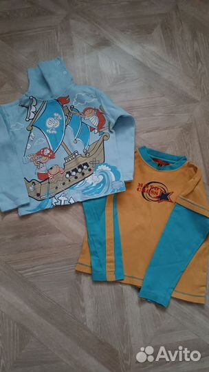 Теплые детские вещи пакетом 80-86-92