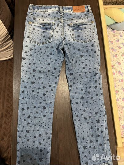 Джинсы для девочки 122