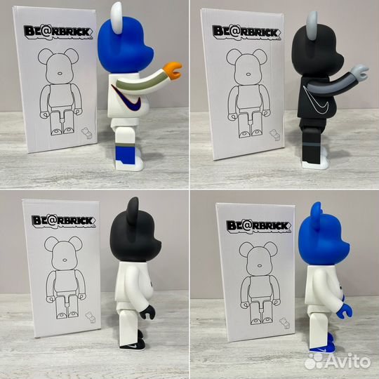 Мишки bearbrick nike